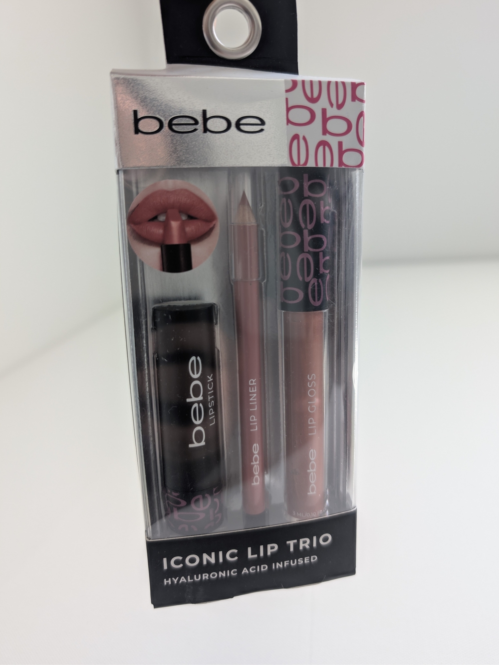 bebe Iconic Lip Trio - Nude Pink